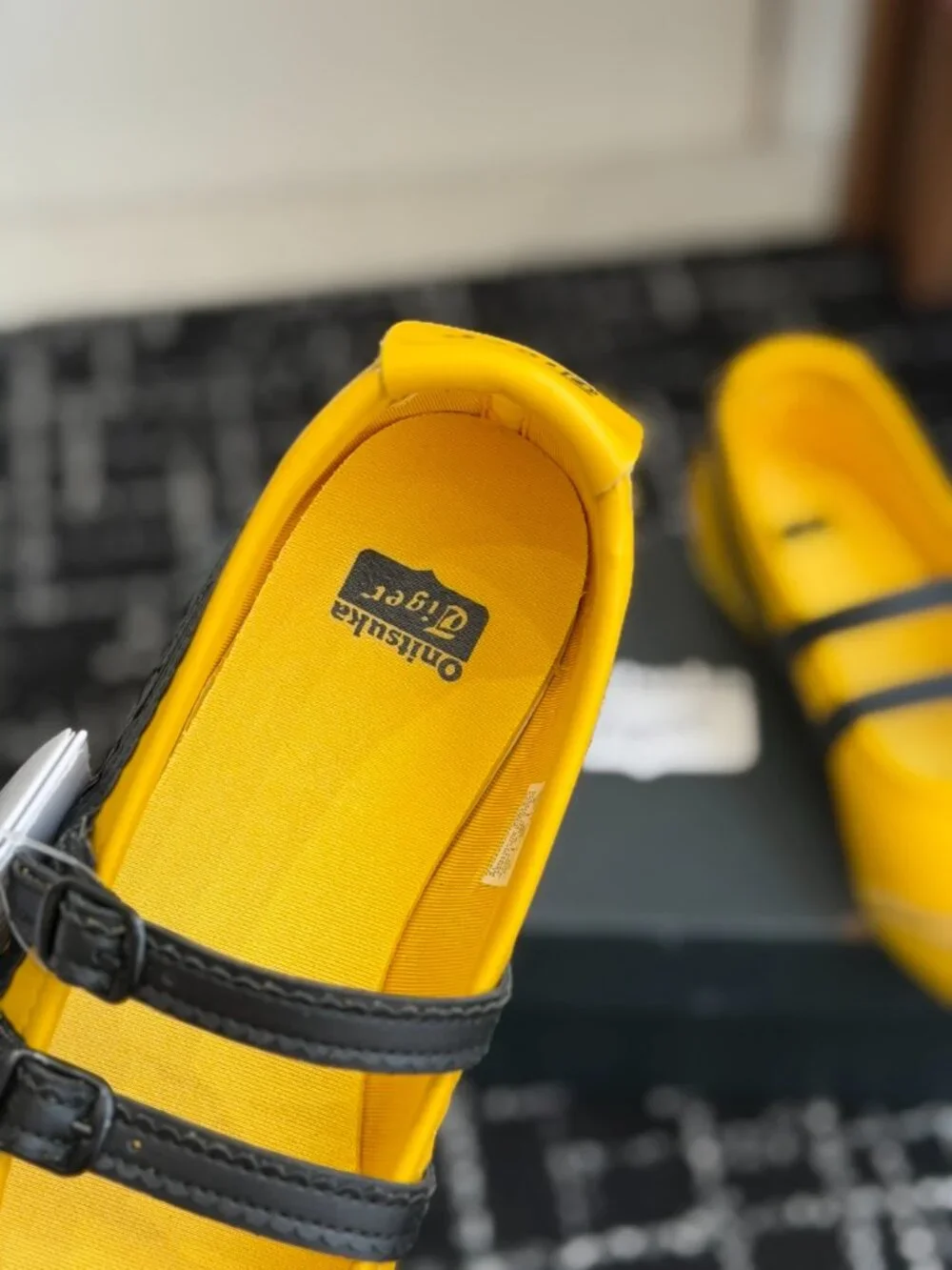 Onitsuka Tiger x Kiko Kostadinov Yellow Mary Janes - Picture 7 of 9